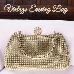 Gold Vintage Evening Bag